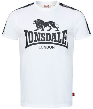 T-shirt LONSDALE STOUR biały