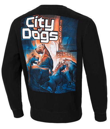 Bluza PIT BULL CITY OF DOGS czarna prosta