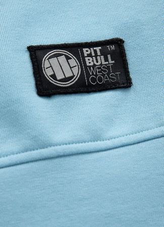 Bluza PIT BULL TRICOT VINTAGE BOXING błękitna prosta