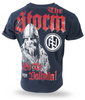 T-shirt DOBERMANS THE STORM TS299 granatowy