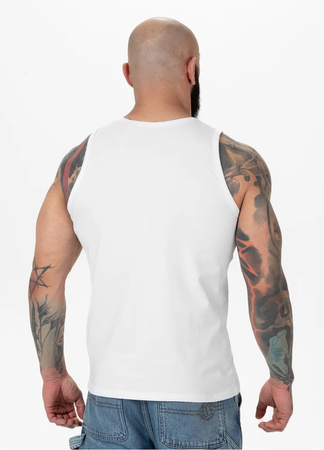 Tank top PIT BULL Slim Fit SMALL LOGO biały