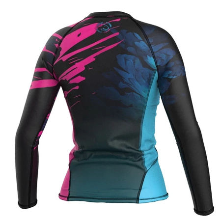 Longsleeve rashguard damski  EXTREME HOBBY VIVID BULTERIER różowy