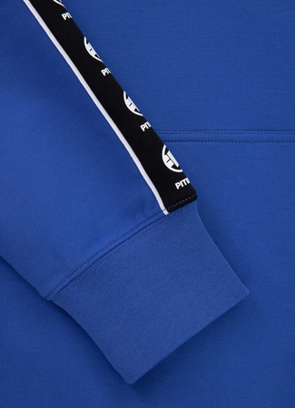 Komplet dresowy PIT BULL Tricot Terry TAPE NUGGET niebieski (electric blue) kaptur