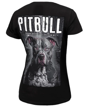 T-shirt damski PIT BULL STREET KING WMN czarny