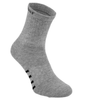 Długie skarpetki PIT BULL HIGH ANKLE THIN szare cienkie - 3 pary
