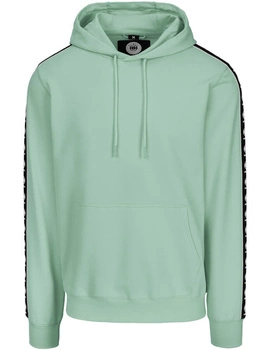 Bluza PIT BULL Tricot Terry TAPE NUGGET miętowa (light mint) kaptur