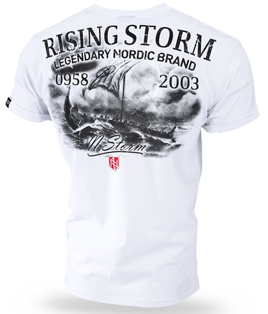 T-shirt DOBERMANS RISING STORM TS162 biały