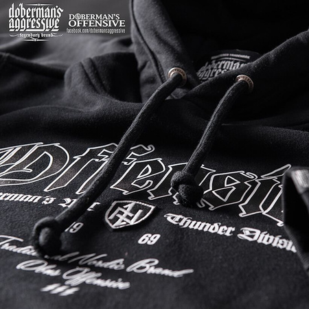 Bluza/kożuch DOBERMANS THUNDER OFFENSIVE KZ225 czarny