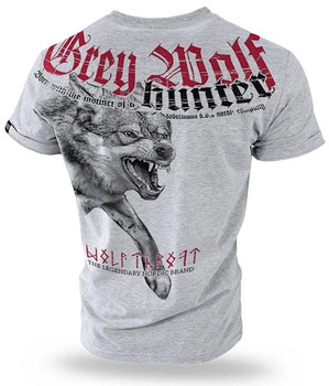 T-shirt DOBERMANS GREY WOLF TS200 szary