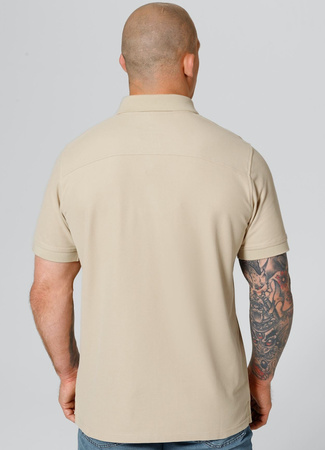 POLO PIT BULL PIQUE ROCKEY beżowe (sand)