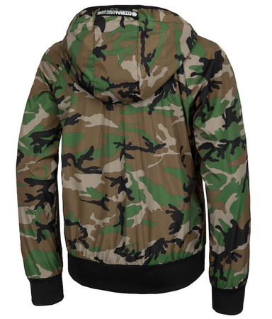 Kurtka dziecięca PIT BULL ATHLETIC SLEEVE LOGO camo