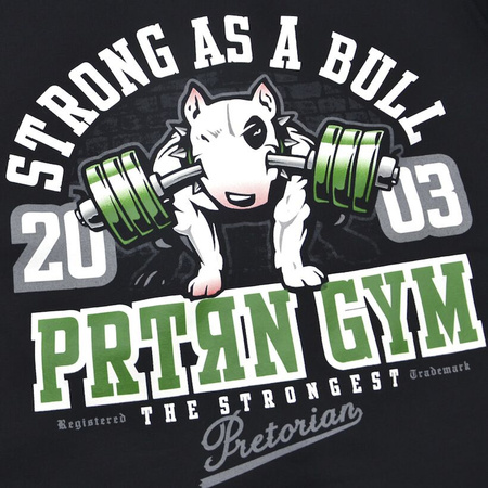 Bluza PRETORIAN STRONG AS A BULL prosta czarna