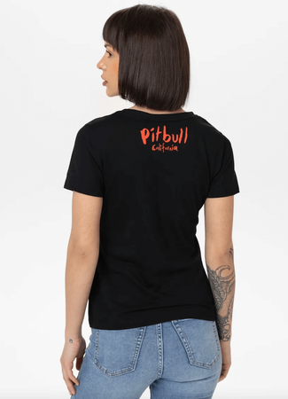 T-shirt damski PIT BULL WATERCOLOR WMN czarny