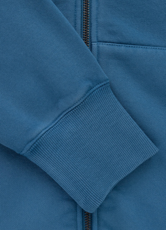 Bluza PIT BULL WASHED LANCASTER 2 shade blue rozpinana kaptur
