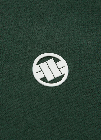Bluza PIT BULL SMALL LOGO ciemnozielona (dark green) kaptur