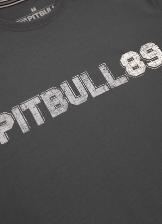 T-shirt PIT BULL DOG 89 grafitowy