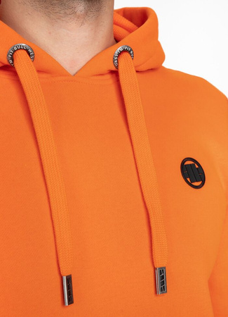 Bluza PIT BULL SMALL LOGO 21 pomarańczowa kaptur