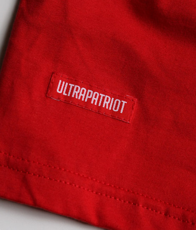 T-shirt ULTRAPATRIOT MODEL B41 biało-czerwony