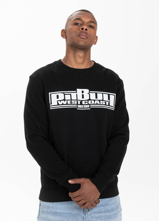 Bluza PIT BULL CLASSIC BOXING czarna prosta