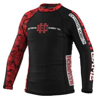 Longsleeve rashguard kids  EXTREME HOBBY RED WARRIOR czarny