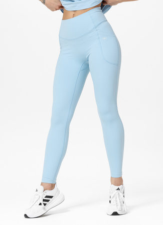 Damskie leginsy sportowe PIT BULL AVENIDA light blue