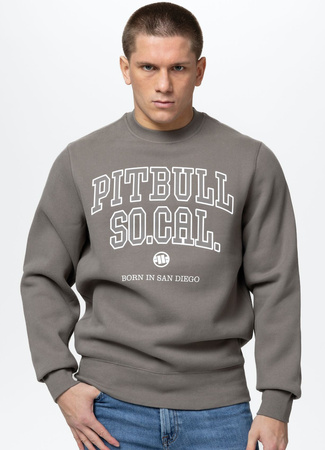 Bluza PIT BULL SO CAL taupe prosta