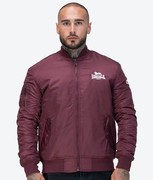 Kurtka LONSDALE TERN HILL bordowa