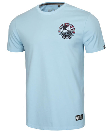 T-shirt PIT BULL OCEANSIDE błękitny (light blue)