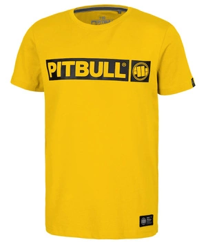 T-shirt dziecięcy PIT BULL HILLTOP JUNIOR żółty