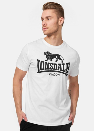 T-shirt LONSDALE LOGO biały