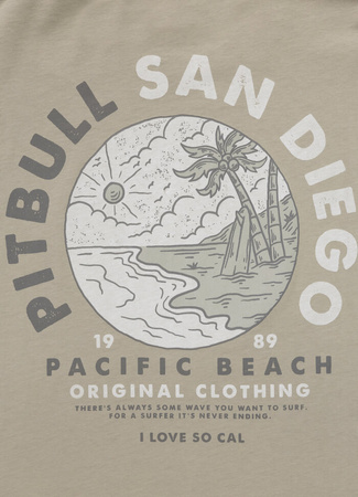 T-shirt PIT BULL  PLANET SURF grey harbour
