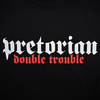 Bluza PRETORIAN DOUBLE TROUBLE prosta czarna