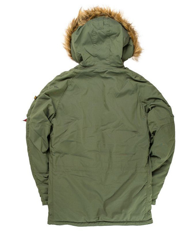 Kurtka parka ALPHA INDUSTRIES EXPLORER ciemnozielona (dark green) 193128 257