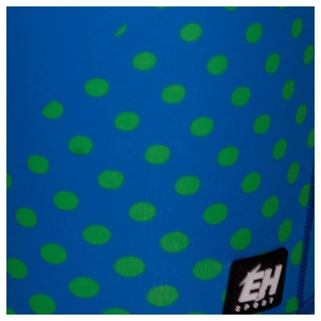 Legginsy Biegowe 1/3 Męskie EXTREME HOBBY HALFTONE niebieskie