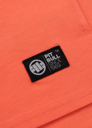 T-shirt PIT BULL PALMS brigh salmon