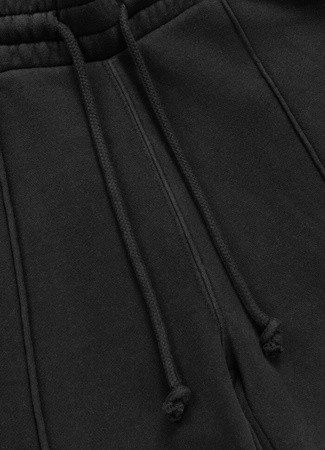 Damskie spodnie PIT BULL Washed LOVIA WIDE LEG WMN dark graphite