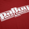 T-shirt PIT BULL CLASSIC BOXING czerwony