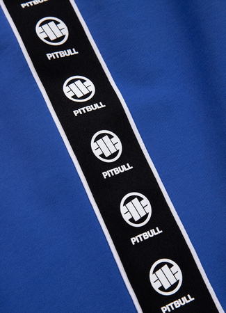 Spodenki PIT BULL Tricot Terry TAPE NUGGET niebieskie (electric blue)