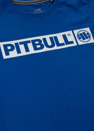 T-shirt dziecięcy PIT BULL HILLTOP JUNIOR niebieski