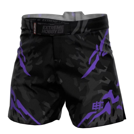 Spodenki athletic EXTREME HOBBY BLACK PANTHER fioletowe