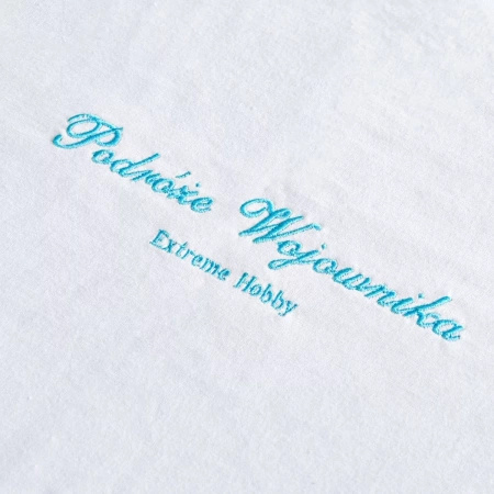 T-shirt EXTREME HOBBY PODRÓŻE WOJOWNIKA SIGN biały