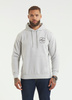 Bluza PIT BULL Tricot Terry PHYSICAL CULTURE szara kaptur