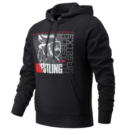 Bluza Hooded  EXTREME HOBBY  WRESTLING PRO czarny