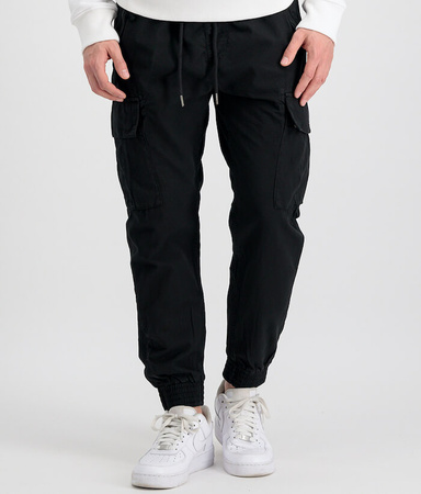 Spodnie ALPHA INDUSTRIES RIPSTOP JOGGER czarne 116201 03