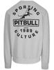 Bluza PIT BULL Tricot Terry PHYSICAL CULTURE szara prosta