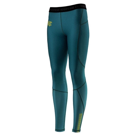 Legginsy Sportowe EXTREME HOBBY Damskie ACTIVE turkusowe