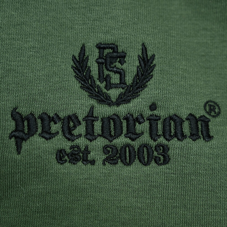 Bluza PRETORIAN LOGO EST. 2003 oliwkowa stójka