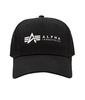 Czapka ALPHA INDUSTRIES CAP czarna 126912 03