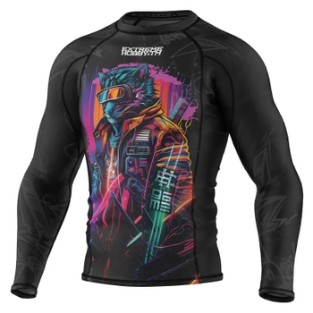 Longsleeve rashguard EXTREME HOBBY CYBER ANIMALS TIGER