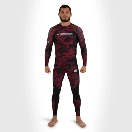 Longsleeve rashguard EXTREME HOBBY HAVOC czerwony